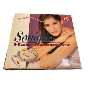 Sonique Hair Removal System Only As Seen On TV Beauty Tools Cosmetic Vintage
